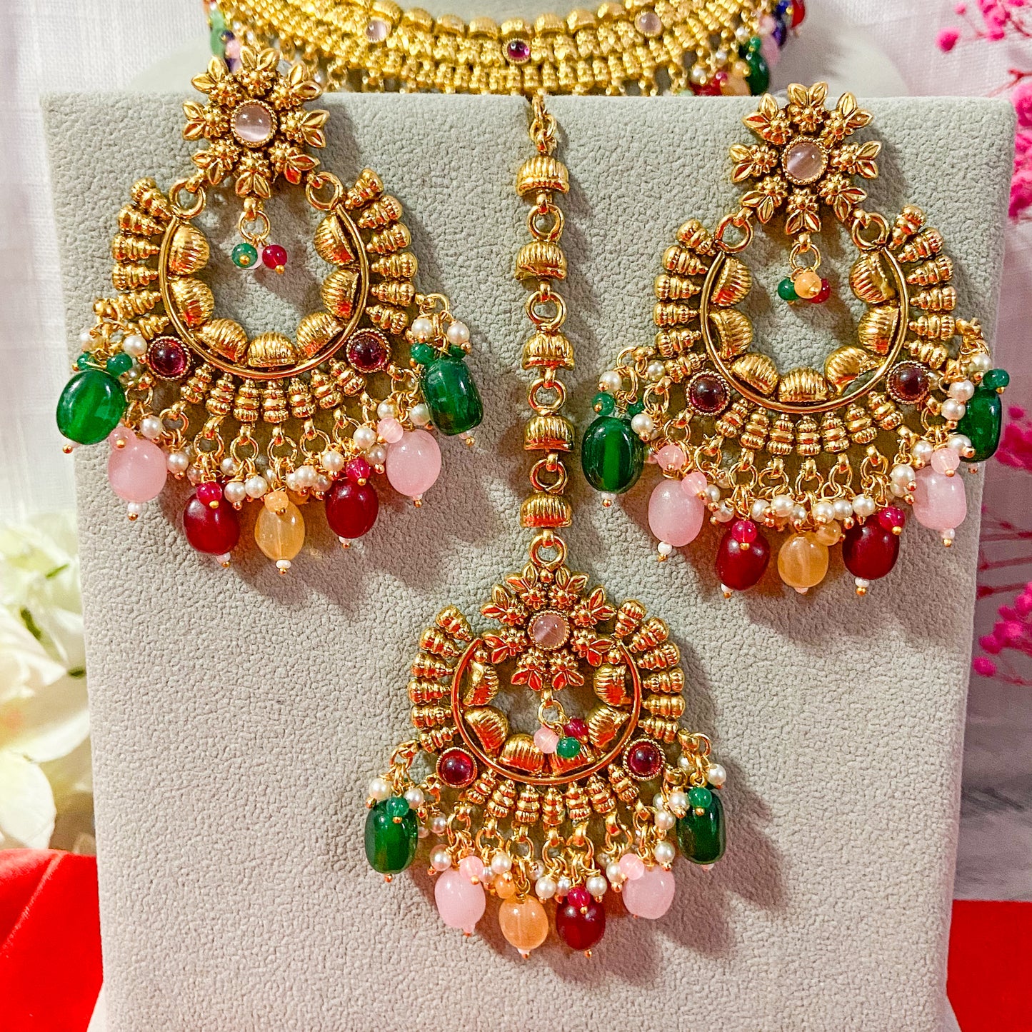 Punjabi traditional necklace- multi