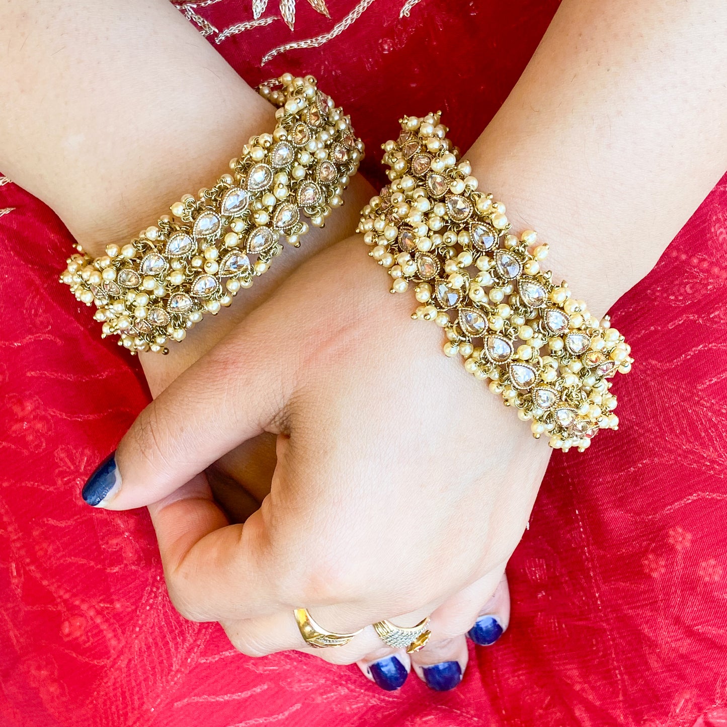 Polki bangles