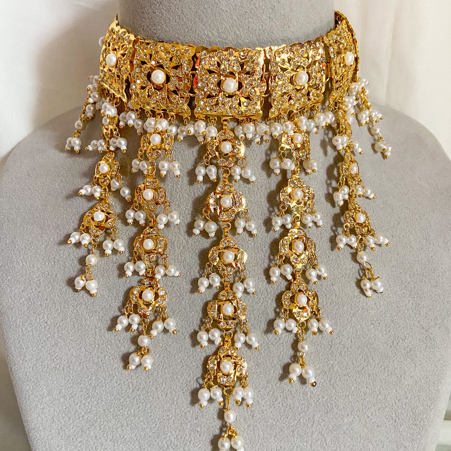 Gram based necklace- golden