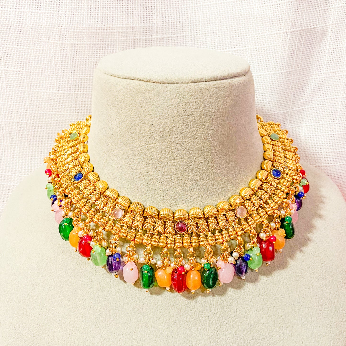 Punjabi traditional necklace- multi