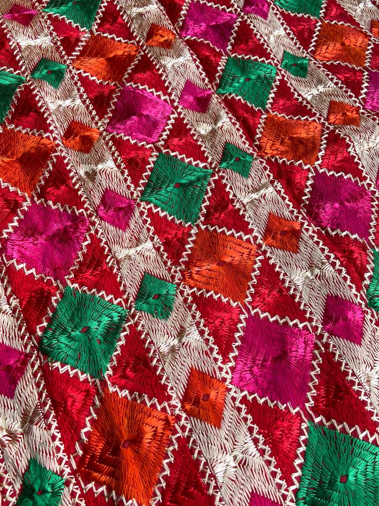 HEAVY PHULKARI -MULTI