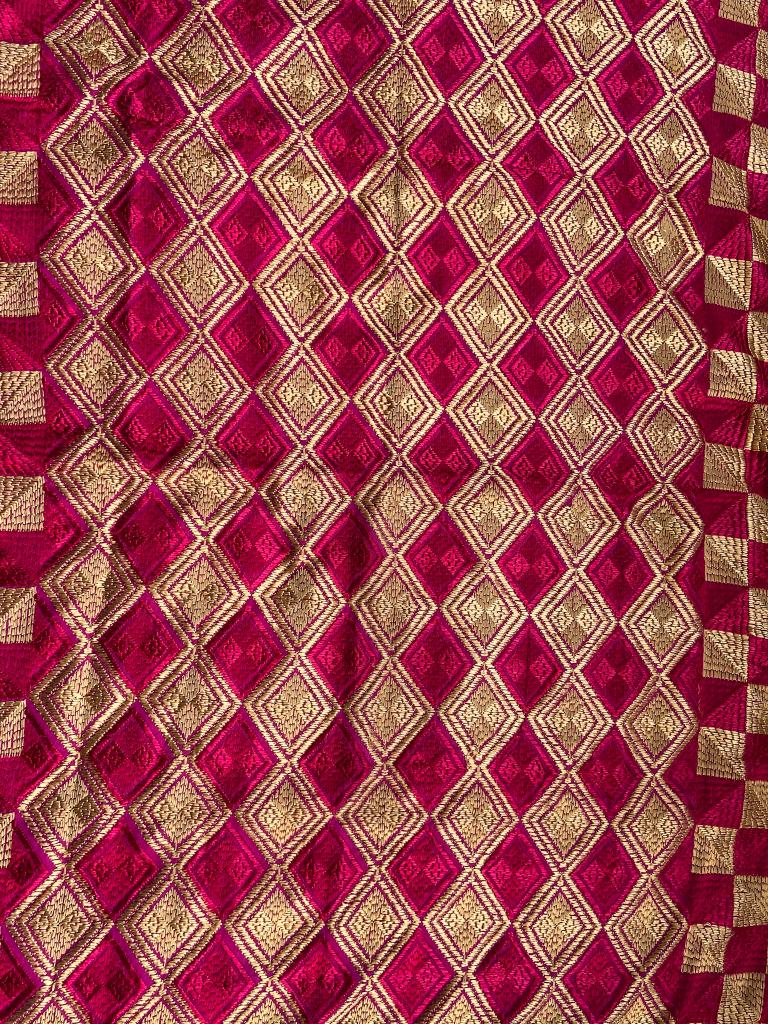 HEAVY PHULKARI -MULTI