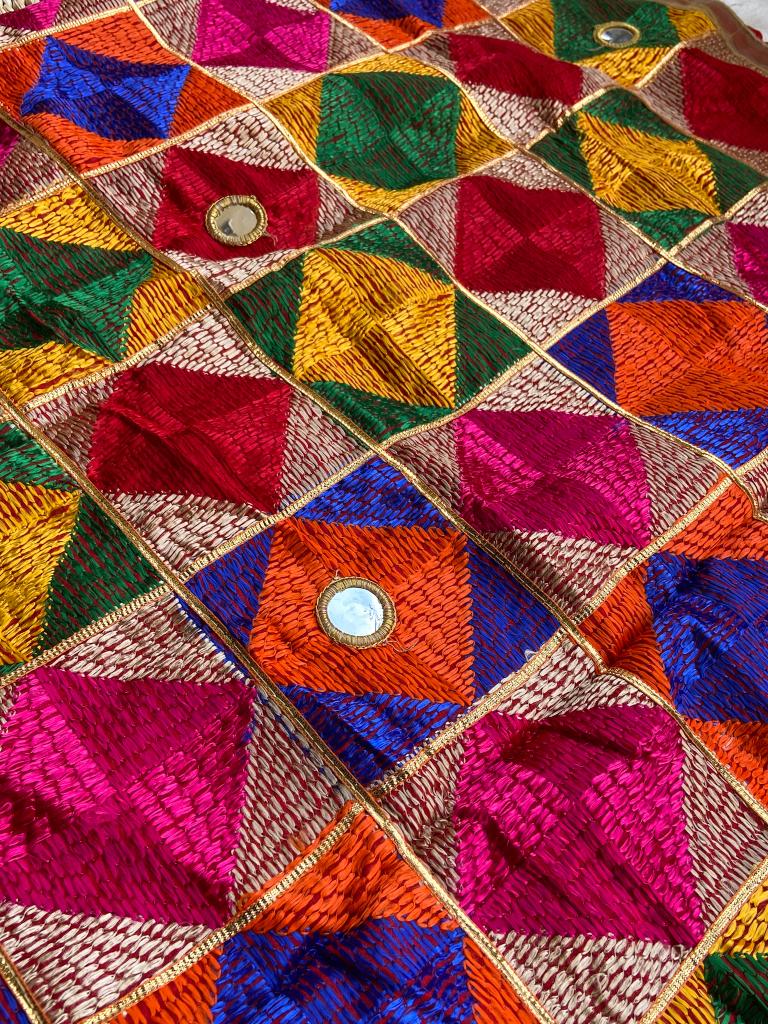 HEAVY PHULKARI - MULTI